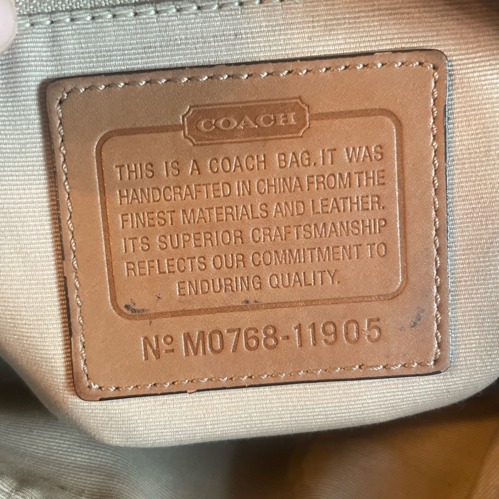 Coach Pastel Signature Hobo Bag - Picture 4 of 5